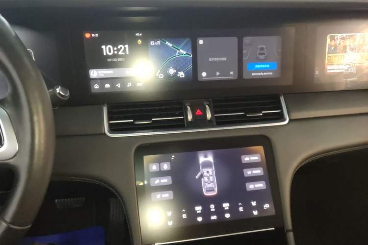 Used Li Auto ONE 2021 Extended-Range 6-Seater Version Audio And AC Panel