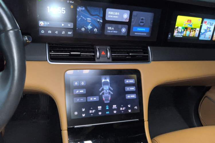 Used Li Auto ONE 2021 Extended-Range 6-Seater Version Audio And AC Panel