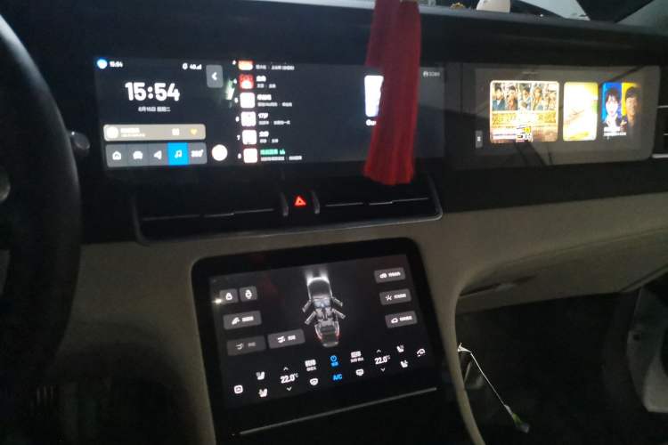 Used Li Auto ONE 2021 Extended-Range 6-Seater Version Audio And AC Panel
