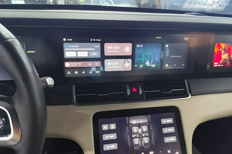Used Li Auto ONE 2021 Extended-Range 6-Seater Version Audio And AC Panel