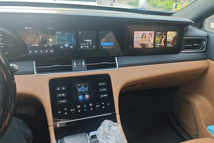 Used Li Auto ONE 2021 Extended-Range 6-Seater Version Audio And AC Panel