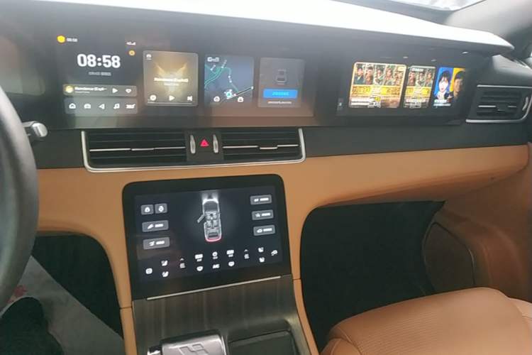 Used Li Auto ONE 2021 Extended-Range 6-Seater Version Audio And AC Panel