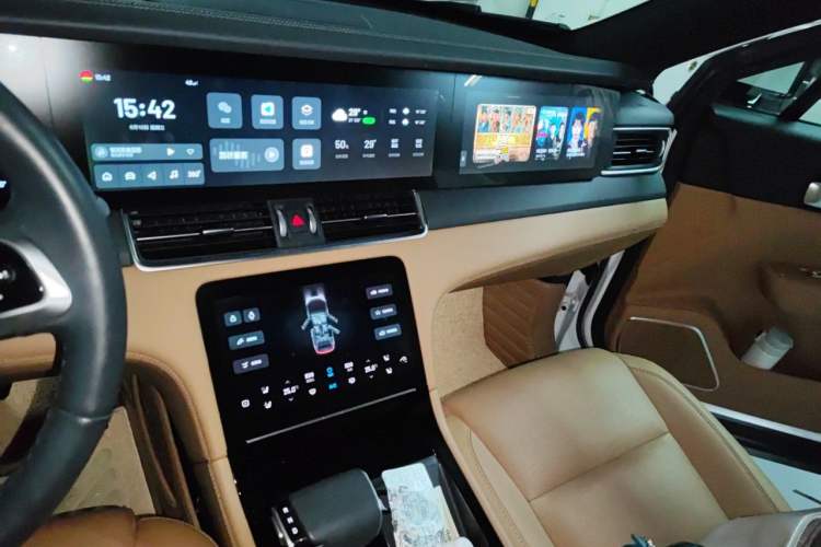 Used Li Auto ONE 2021 Extended-Range 6-Seater Version Audio And AC Panel