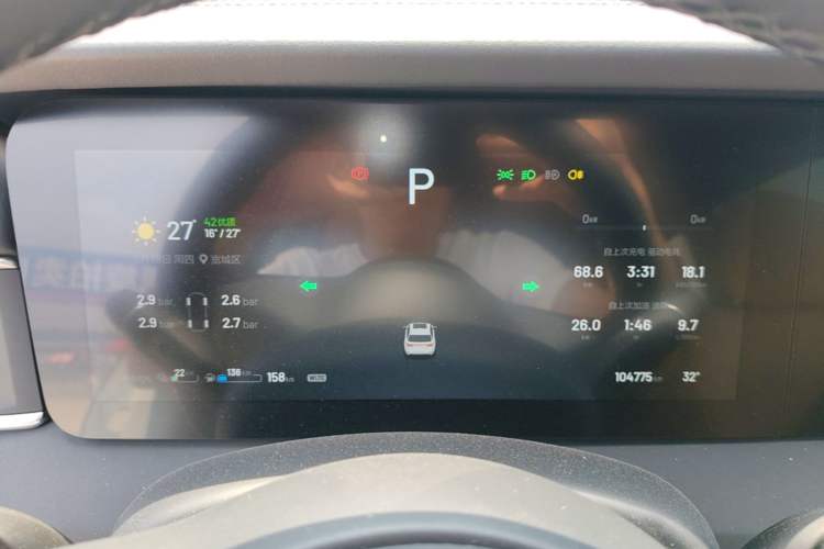 Used Li Auto ONE 2021 Extended-Range 6-Seater Version Instrument Cluster