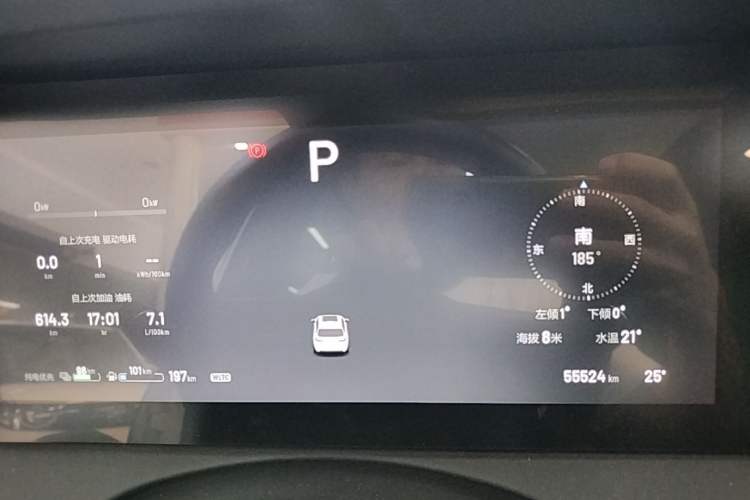 Used Li Auto ONE 2021 Extended-Range 6-Seater Version Instrument Cluster
