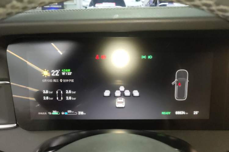 Used Li Auto ONE 2021 Extended-Range 6-Seater Version Instrument Cluster