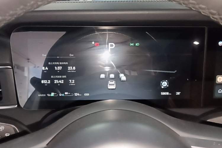 Used Li Auto ONE 2021 Extended-Range 6-Seater Version Instrument Cluster