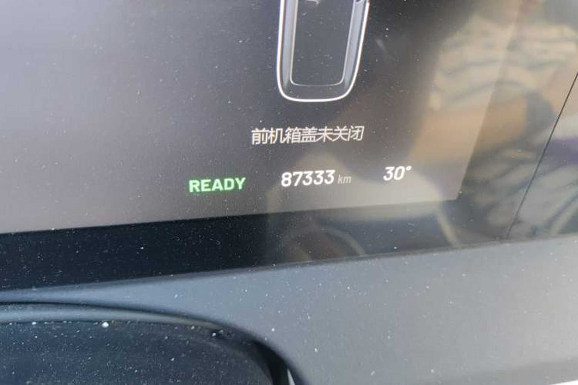 Used Li Auto ONE 2021 Extended-Range 6-Seater Version Odometer Close Up