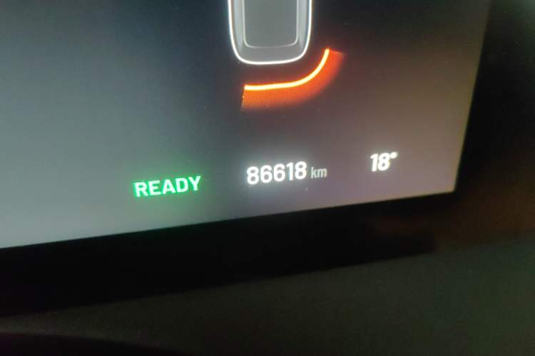 Used Li Auto ONE 2021 Extended-Range 6-Seater Version Odometer Close Up