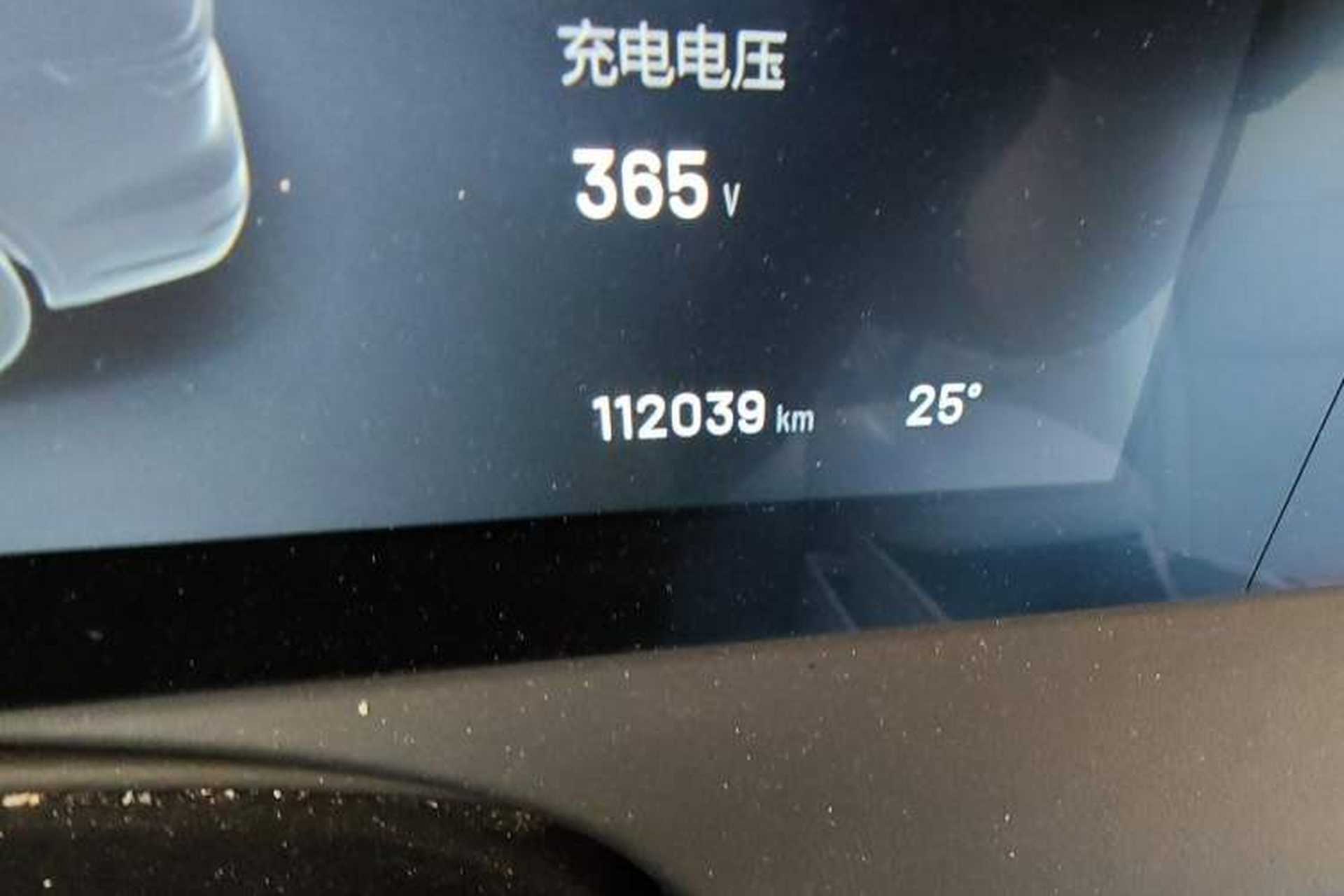 Used Li Auto ONE 2021 Extended-Range 6-Seater Version Odometer Close Up