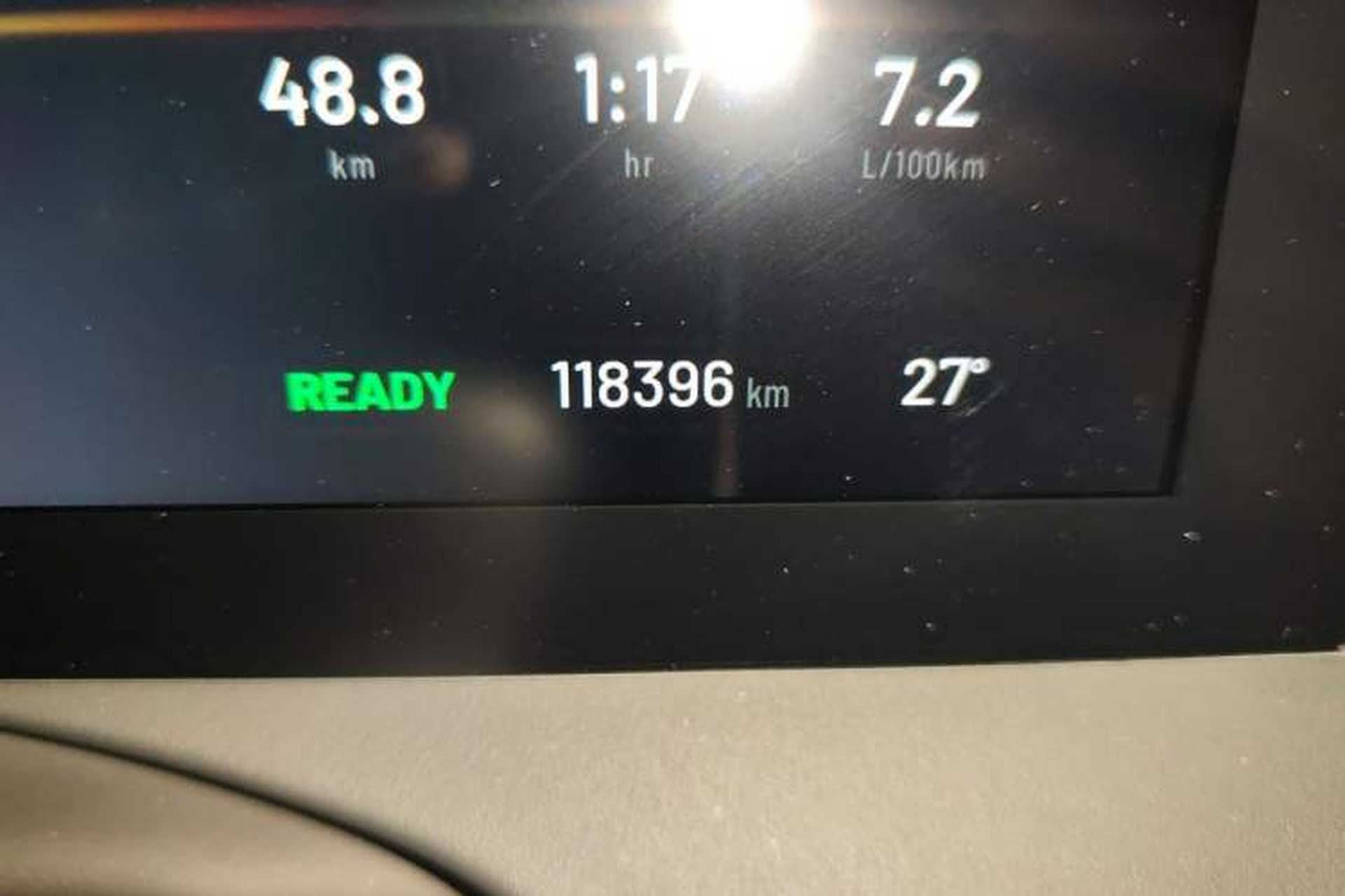 Used Li Auto ONE 2021 Extended-Range 6-Seater Version Odometer Close Up