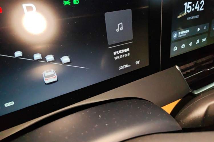Used Li Auto ONE 2021 Extended-Range 6-Seater Version Odometer Close Up