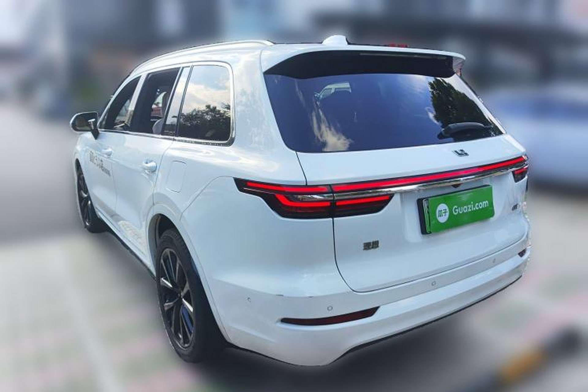 Used Li Auto ONE 2021 Extended-Range 6-Seater Version Rear Left 45 Deg