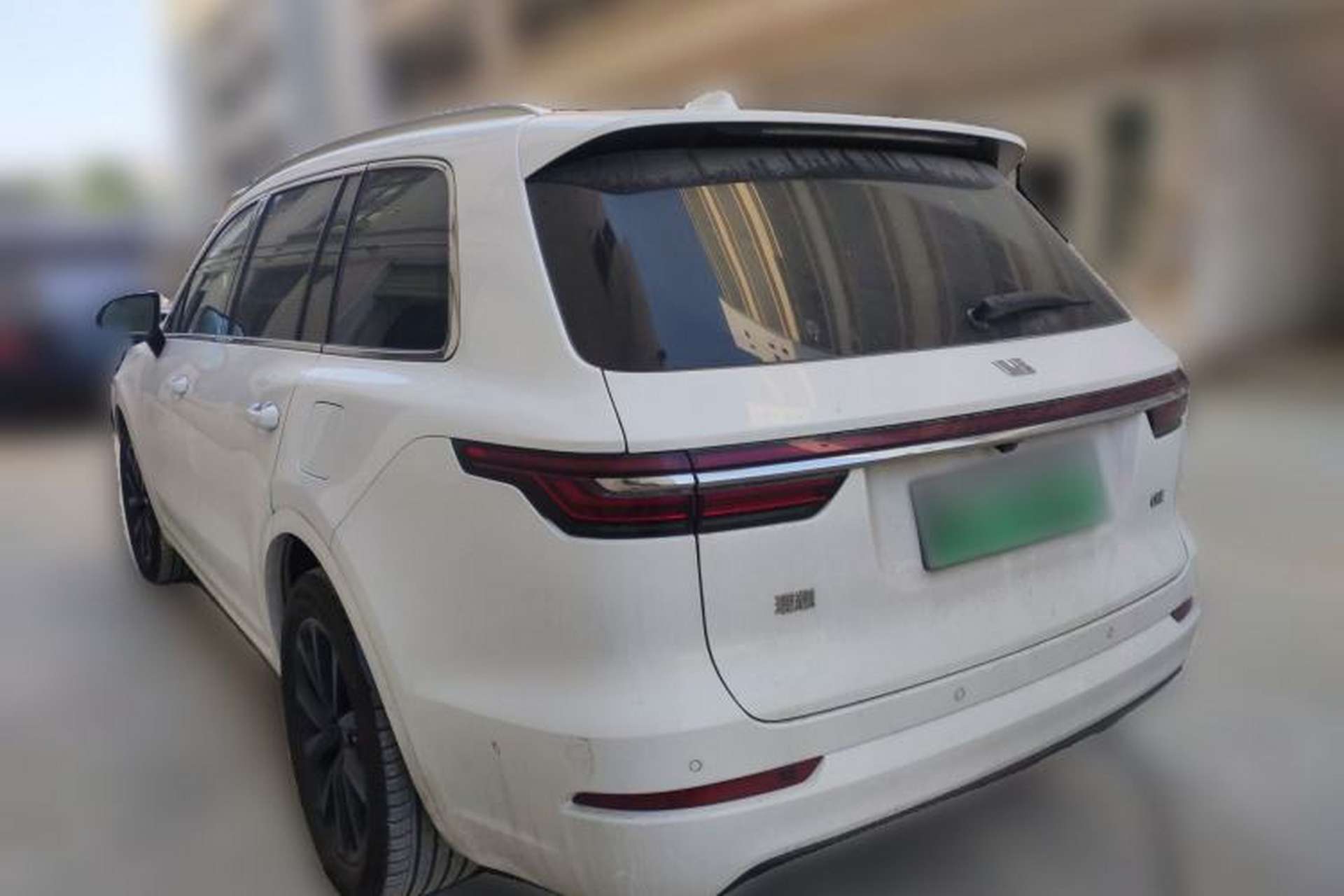 Used Li Auto ONE 2021 Extended-Range 6-Seater Version Rear Left 45 Deg