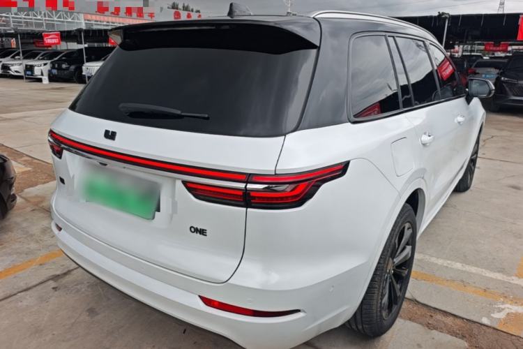 Used Li Auto ONE 2021 Extended-Range 6-Seater Version Rear Right 45 Deg