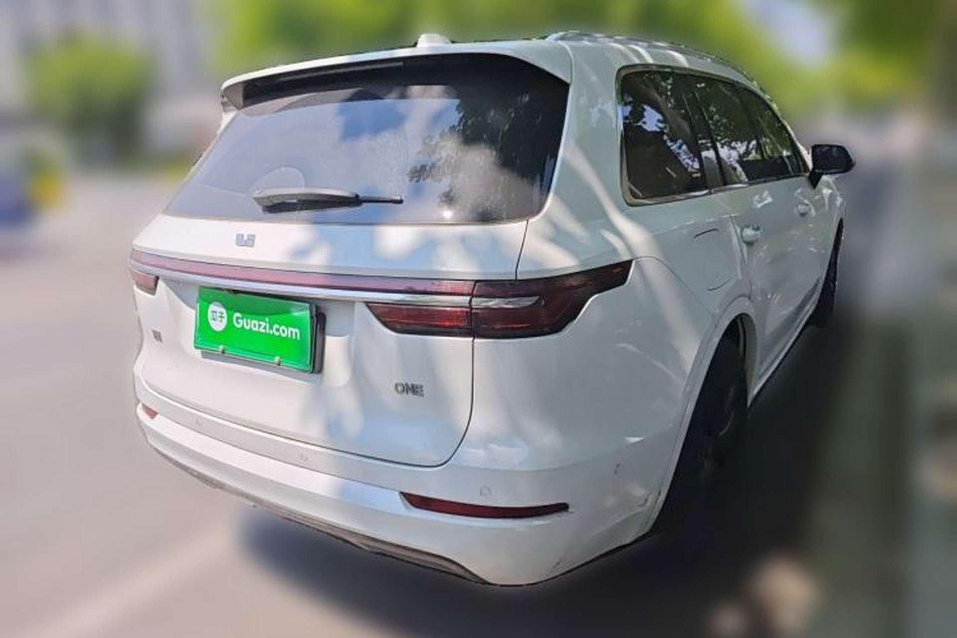 Used Li Auto ONE 2021 Extended-Range 6-Seater Version Rear Right 45 Deg