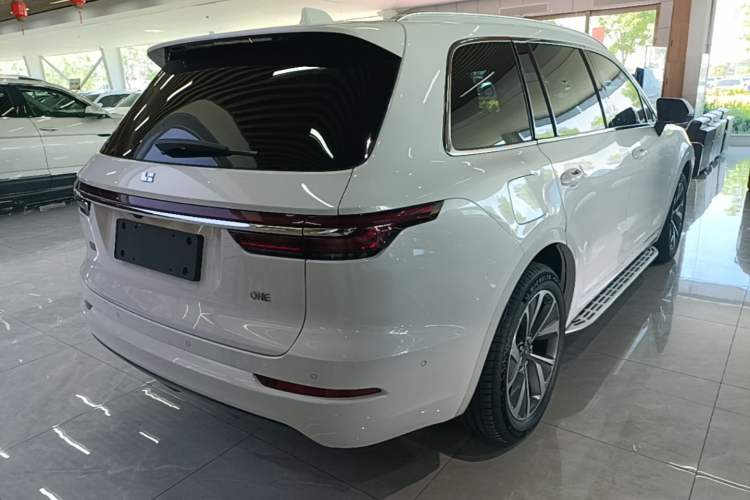 Used Li Auto ONE 2021 Extended-Range 6-Seater Version Rear Right 45 Deg