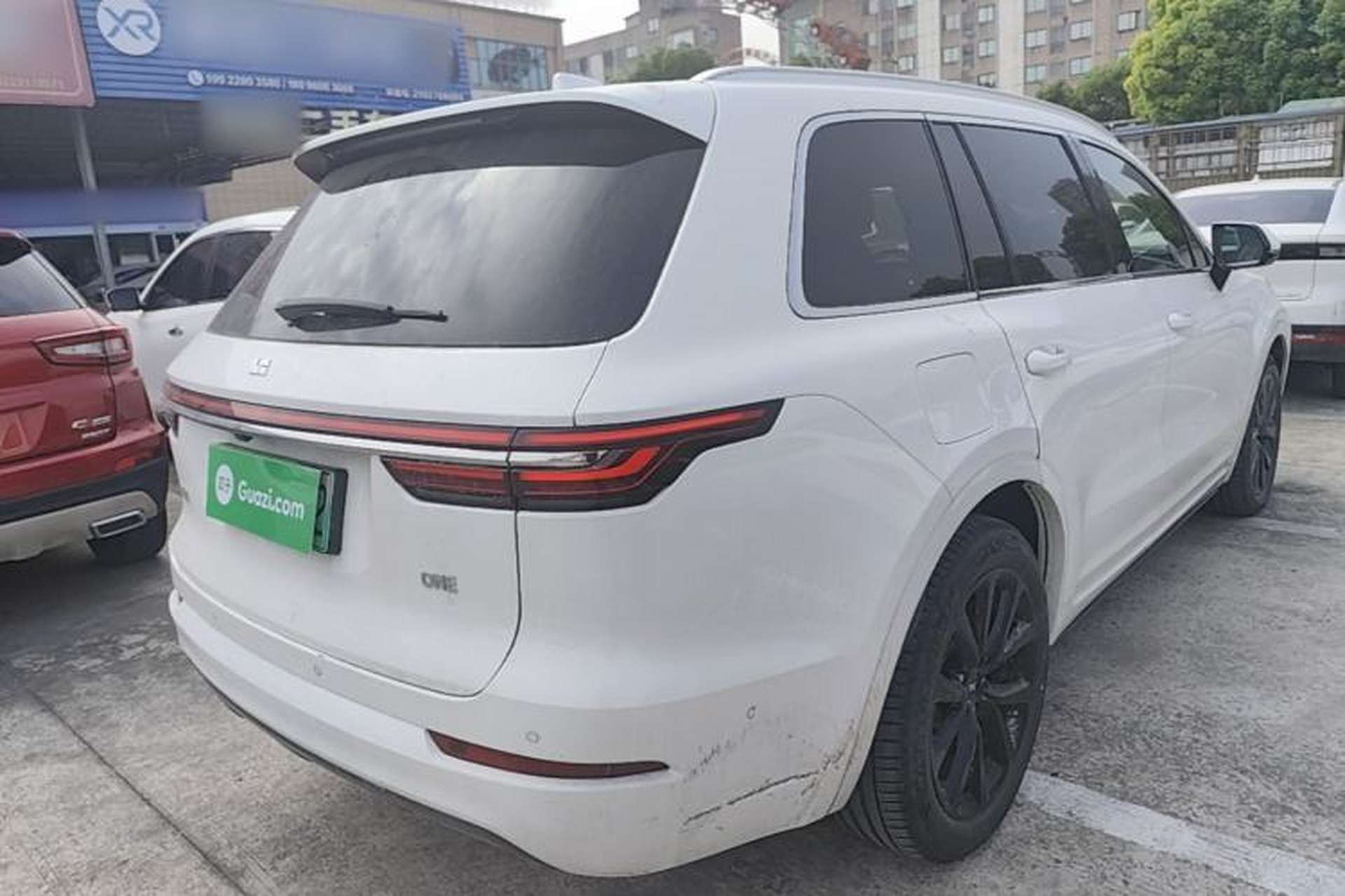Used Li Auto ONE 2021 Extended-Range 6-Seater Version Rear Right 45 Deg