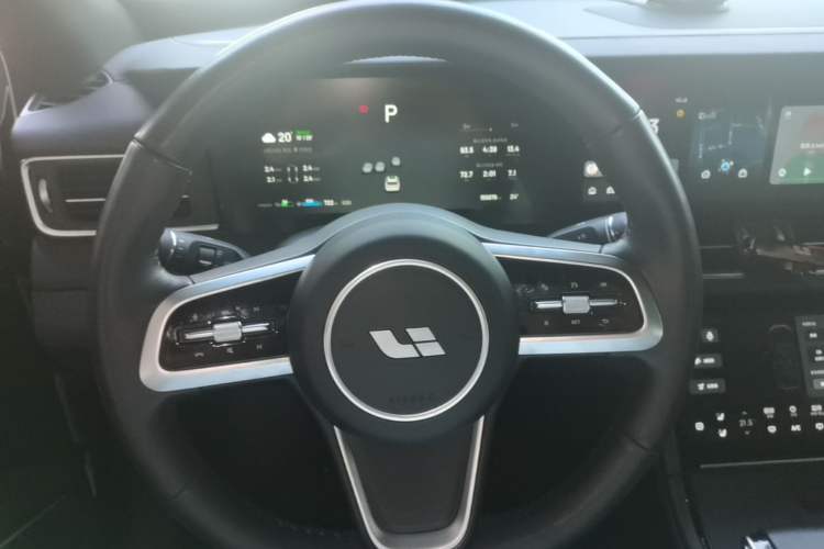 Used Li Auto ONE 2021 Extended-Range 6-Seater Version Steering Wheel