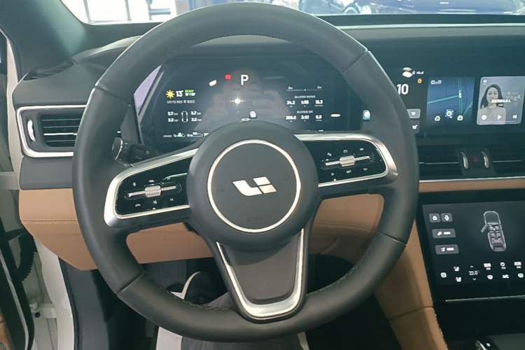 Used Li Auto ONE 2021 Extended-Range 6-Seater Version Steering Wheel