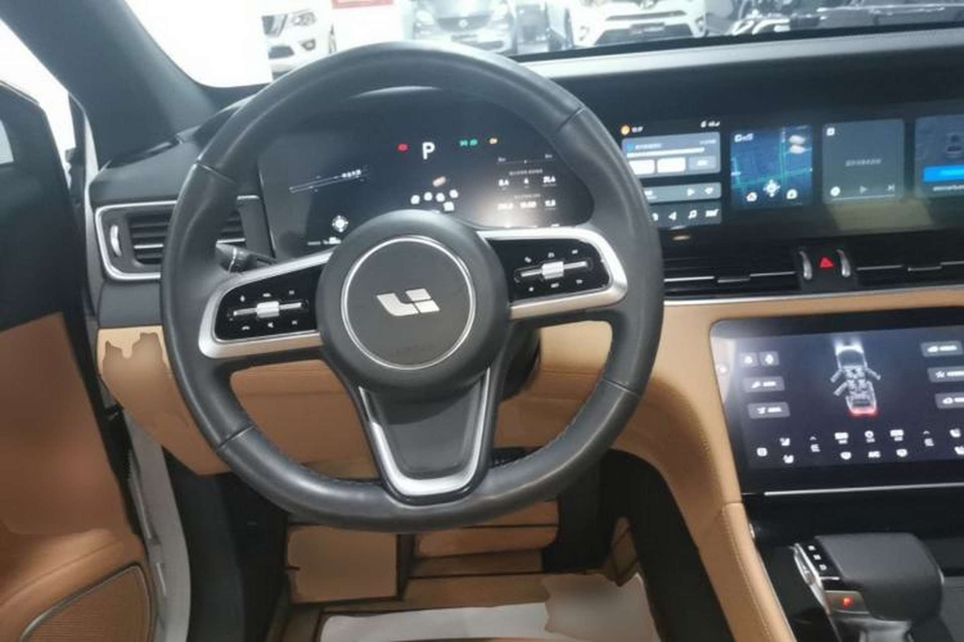 Used Li Auto ONE 2021 Extended-Range 6-Seater Version Steering Wheel