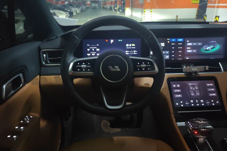 Used Li Auto ONE 2021 Extended-Range 6-Seater Version Steering Wheel