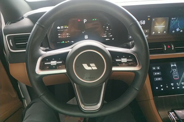 Used Li Auto ONE 2021 Extended-Range 6-Seater Version Steering Wheel