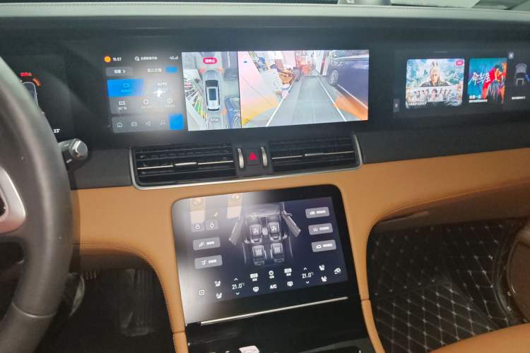 Used Li Auto ONE 2021 Extended-Range 6-Seater Version Audio And AC Panel