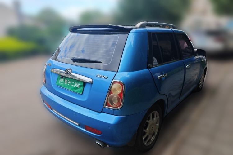 Used Lifan Auto 320 2011 1.3L CVT Deluxe Edition Rear Right 45 Deg