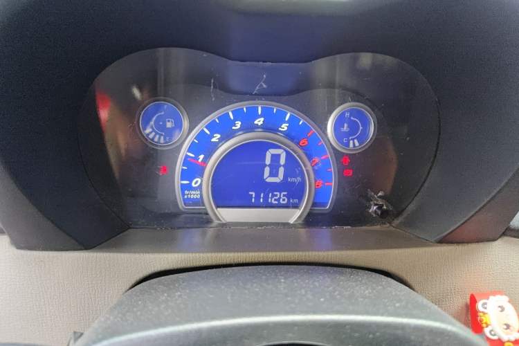 Used Lifan Auto 320 2012 Champion Edition 1.3L Manual Cool Leap Model Odometer Close Up