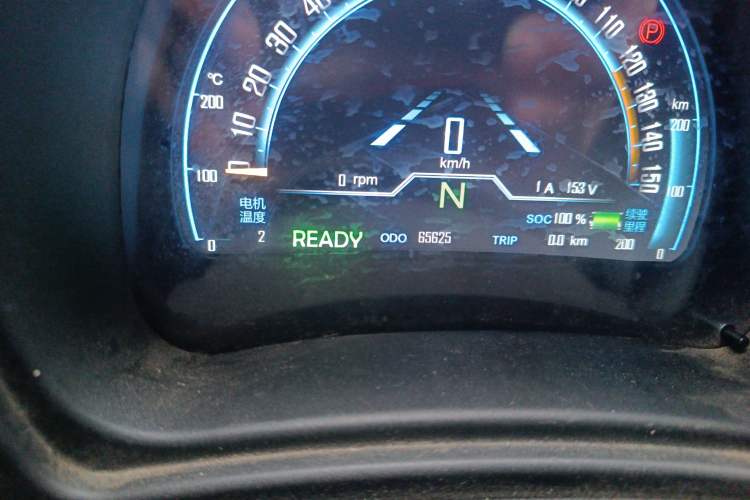 Used Lifan Auto 330EV 2017 C-Style Enjoyment Edition Odometer Close Up