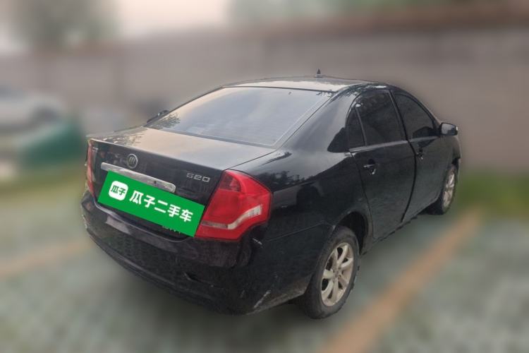 Used Lifan Auto 620 2012 1.5L Manual Standard Edition Rear Right 45 Deg