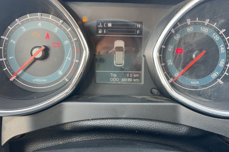 Used Lifan Auto Myway 2016 1.5L Manual Comfort Edition Odometer Close Up