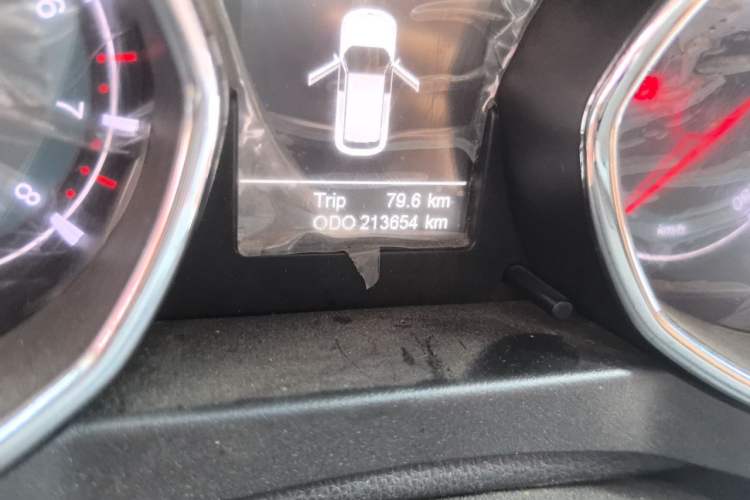 Used Lifan Auto Myway 2016 1.5L Manual Elite Version Odometer Close Up