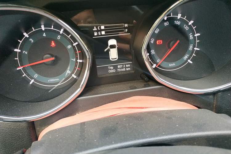 Used Lifan Auto Myway 2016 1.5L Manual Comfort Edition Odometer Close Up