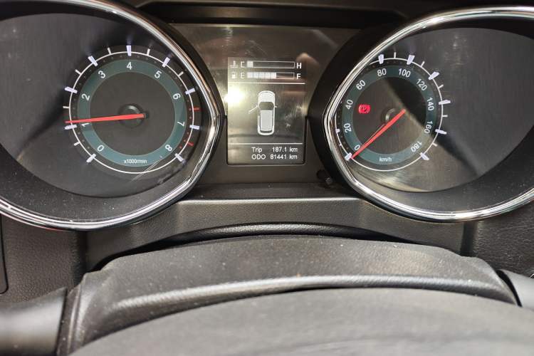 Used Lifan Auto Myway 2016 1.5L Manual Comfort Edition Odometer Close Up