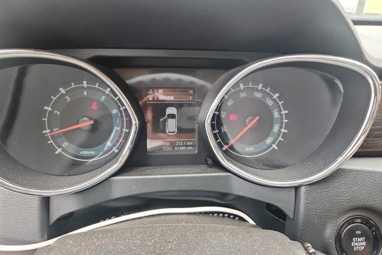 Used Lifan Auto Myway 2016 1.5L Manual Elite Version Instrument Cluster