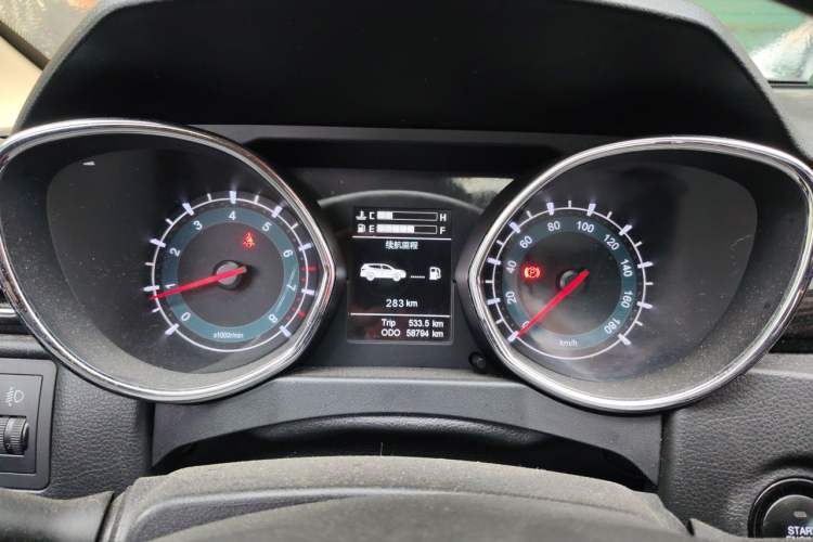 Used Lifan Auto Myway 2016 1.5L Manual Elite Version Instrument Cluster