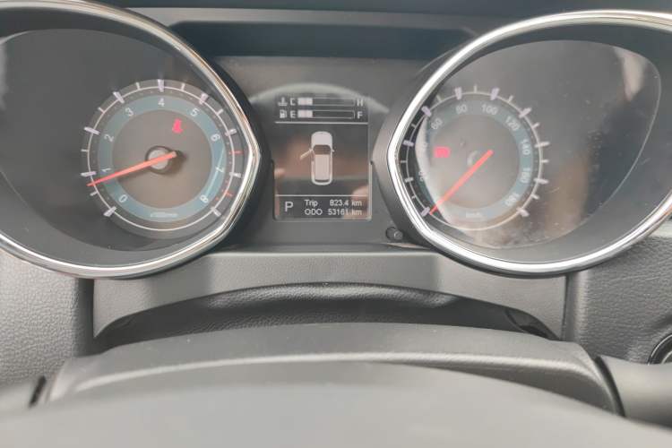 Used Lifan Auto Myway 2016 1.5L Automatic Smart Enjoyment Model Odometer Close Up