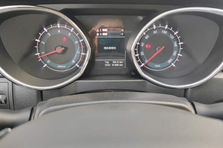 Used Lifan Auto Myway 2016 1.5L Manual Elite Version Odometer Close Up