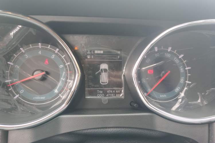 Used Lifan Auto Myway 2016 1.5L Manual Comfort Edition Odometer Close Up