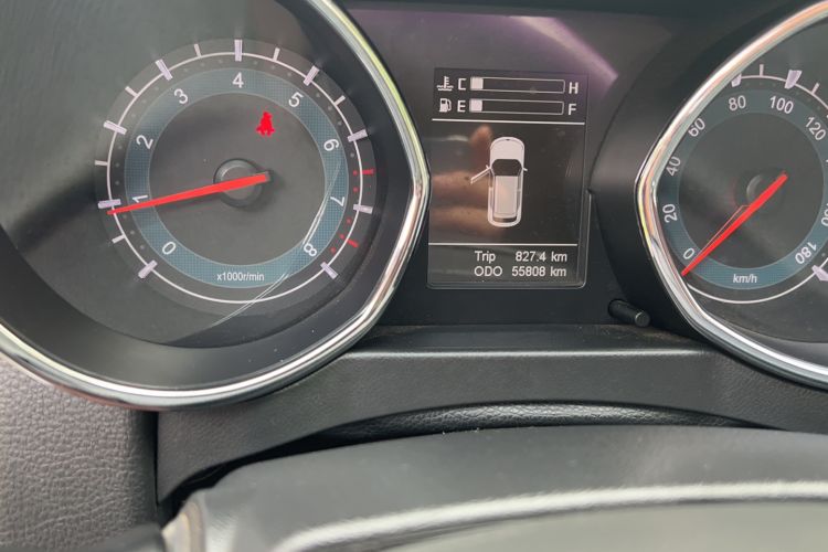 Used Lifan Auto Myway 2016 1.5L Manual Elite Version Odometer Close Up