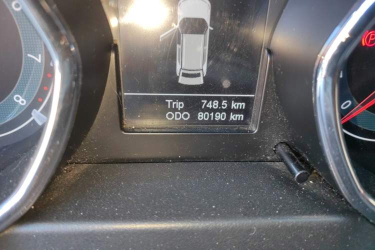 Used Lifan Auto Myway 2016 1.5L Manual Comfort Edition Odometer Close Up