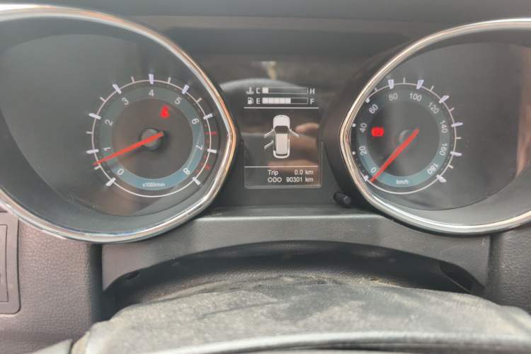 Used Lifan Auto Myway 2016 1.5L Manual Elite Version Odometer Close Up