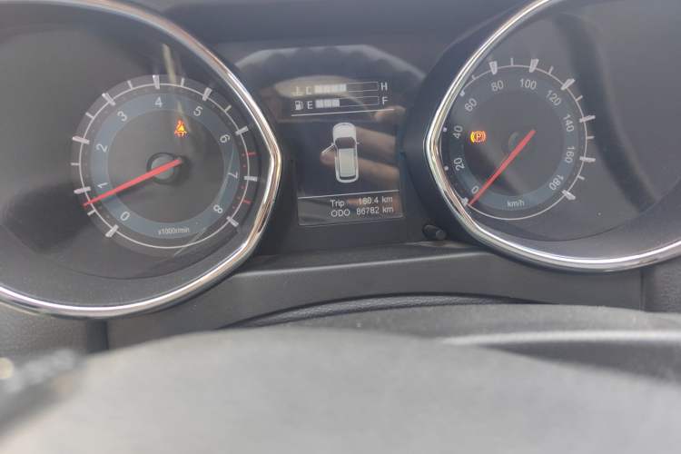Used Lifan Auto Myway 2016 1.5L Manual Comfort Edition Odometer Close Up