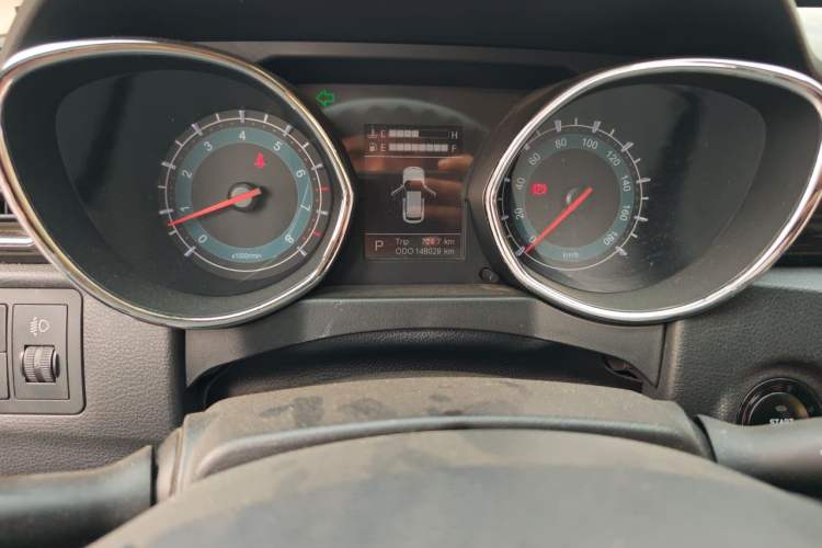 Used Lifan Auto Myway 2016 1.5L Automatic Luxury Model Odometer Close Up