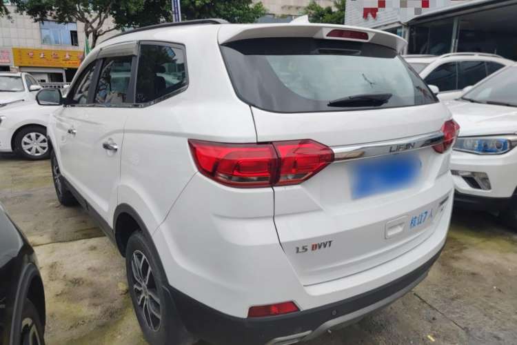 Used Lifan Auto Myway 2016 1.5L Automatic Smart Enjoyment Model Rear Left 45 Deg