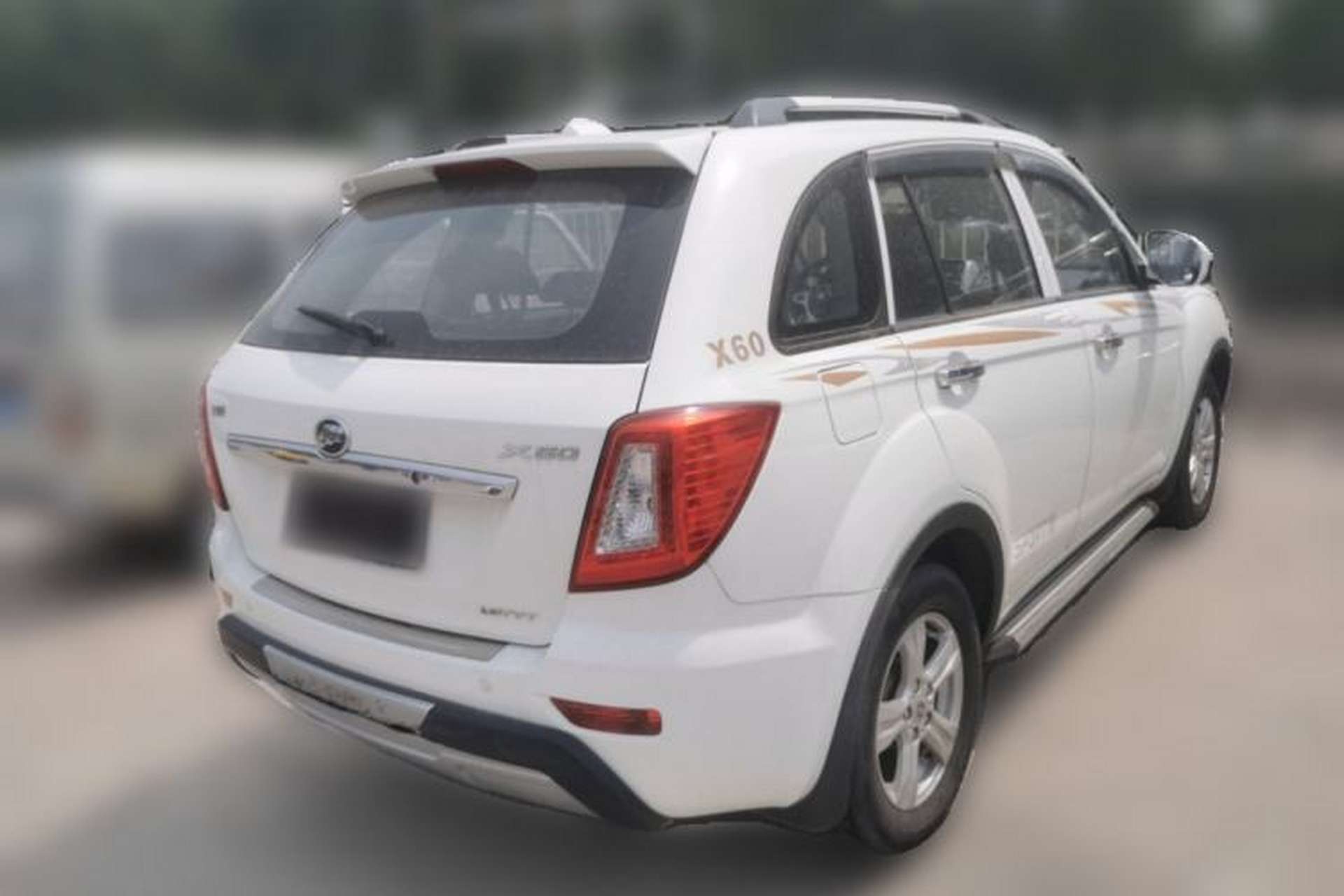 Used Lifan Auto X60 2015 1.8L Manual Luxury Model China IV Standard Rear Right 45 Deg