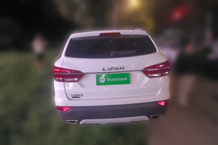 Used Lifan Auto X80 2017 2.0T Automatic Comfort Version Rear
