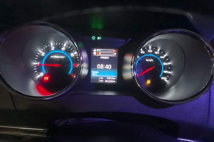 Used Lifan Auto Xuanlang 2017 1.8L Manual Comfort Model Instrument Cluster
